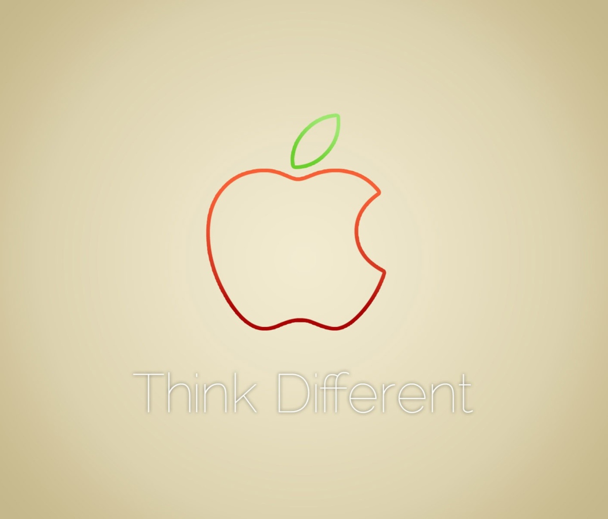 Think Different wallpaper 1200x1024