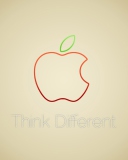 Think Different wallpaper 128x160
