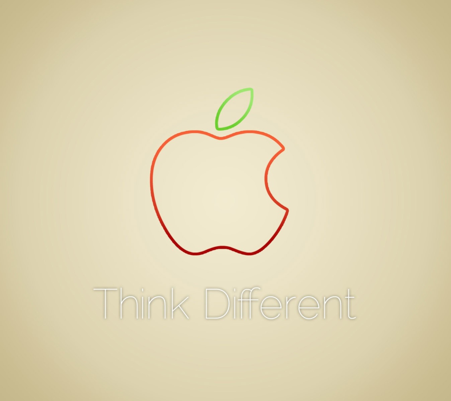 Think Different wallpaper 1440x1280