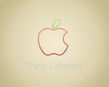 Das Think Different Wallpaper 220x176