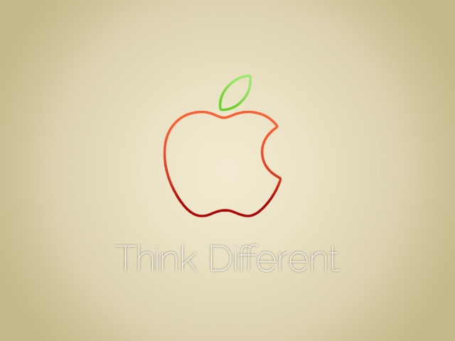 Think Different wallpaper 640x480