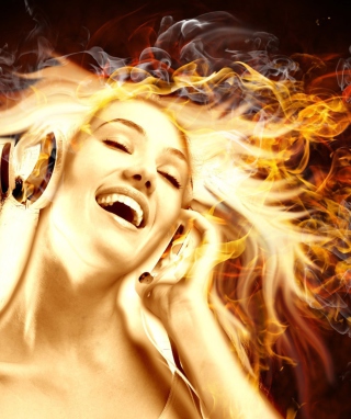 Dj With Fire Hair - Obrázkek zdarma pro Nokia C2-01