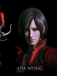 Ada Wong Resident Evil 6 screenshot #1 240x320