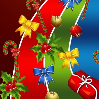 Christmas Card sfondi gratuiti per iPad 3