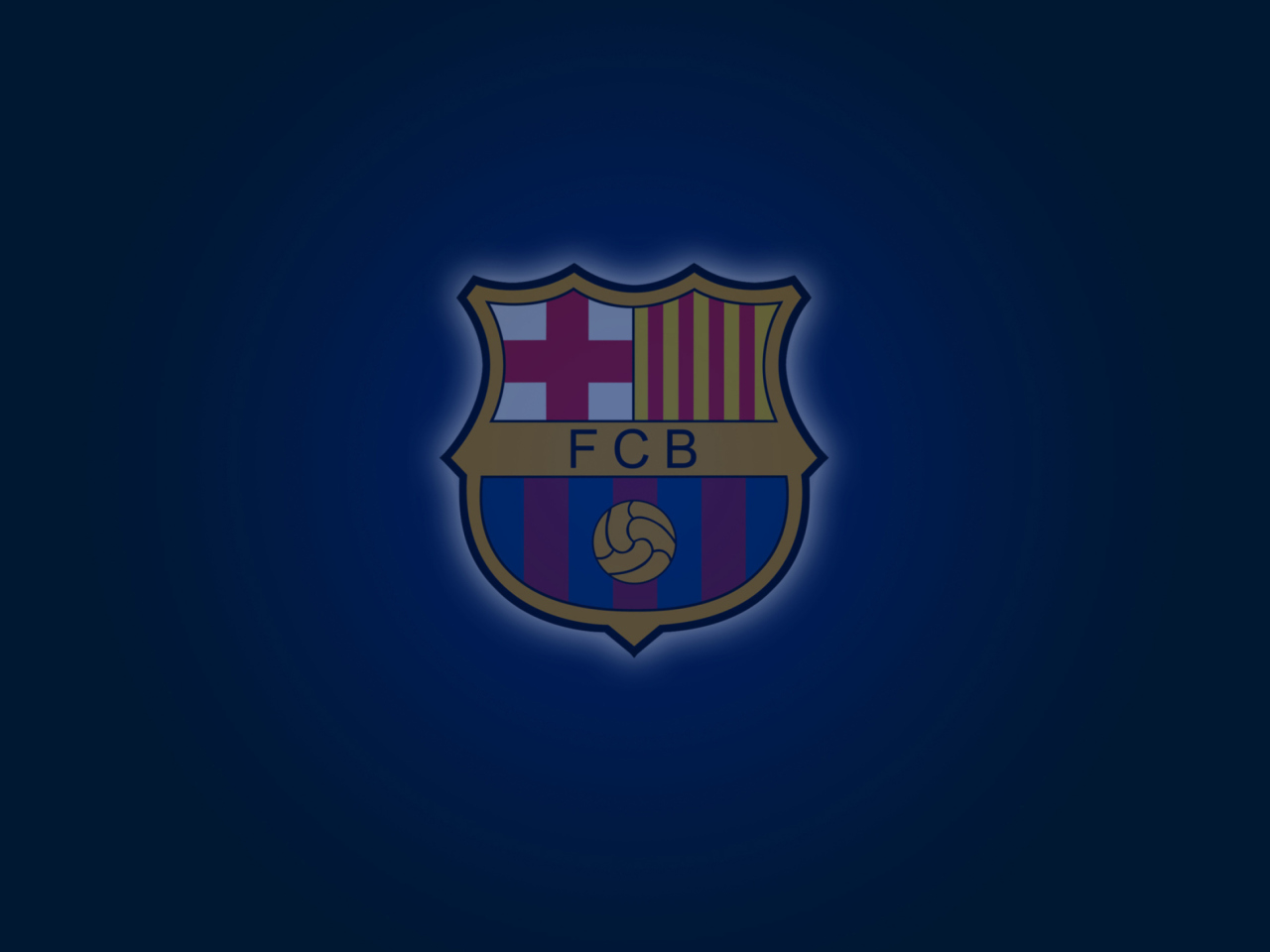 Fondo de pantalla Barcelona FC Logo 1280x960