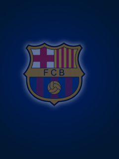 Sfondi Barcelona FC Logo 240x320