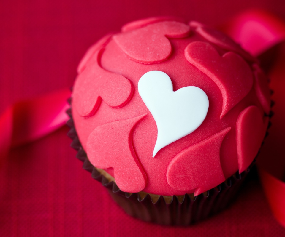 Love Cupcake wallpaper 960x800