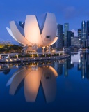 Singapore in Southeast Asia wallpaper 128x160