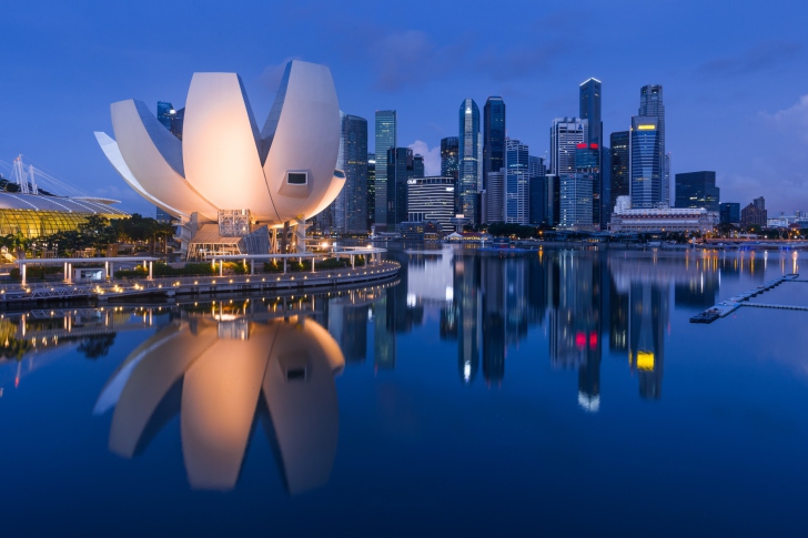 Singapore in Southeast Asia wallpaper
