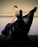 Das Emma Watson Evening Dress Wallpaper 128x160