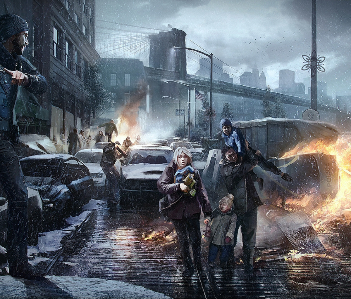 Tom clancys the division wallpaper 1200x1024