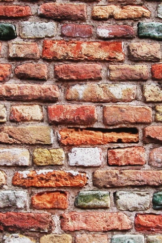 Sfondi Brick Wall 320x480
