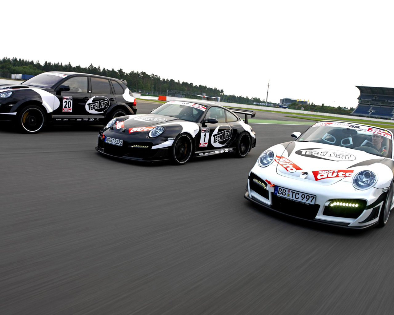 Screenshot №1 pro téma Porsche Racing 1280x1024