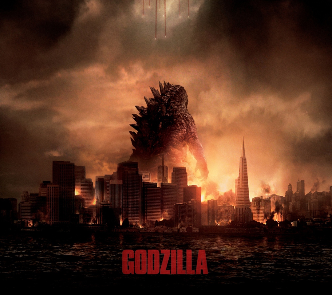 Das 2014 Godzilla Wallpaper 1080x960
