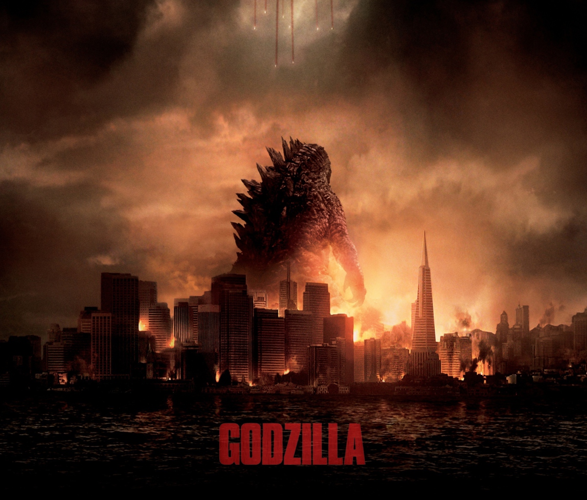 2014 Godzilla wallpaper 1200x1024