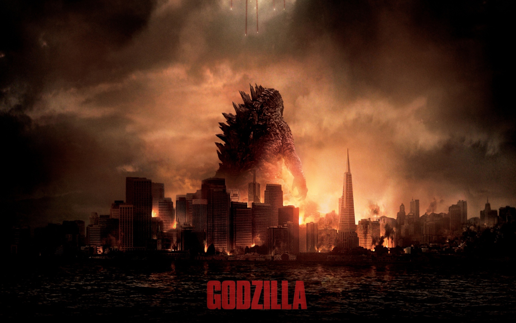 Fondo de pantalla 2014 Godzilla 1680x1050