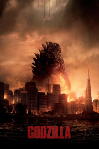 Das 2014 Godzilla Wallpaper 320x480