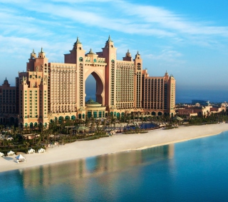 Palm Jumeirah Dubai sfondi gratuiti per iPad mini