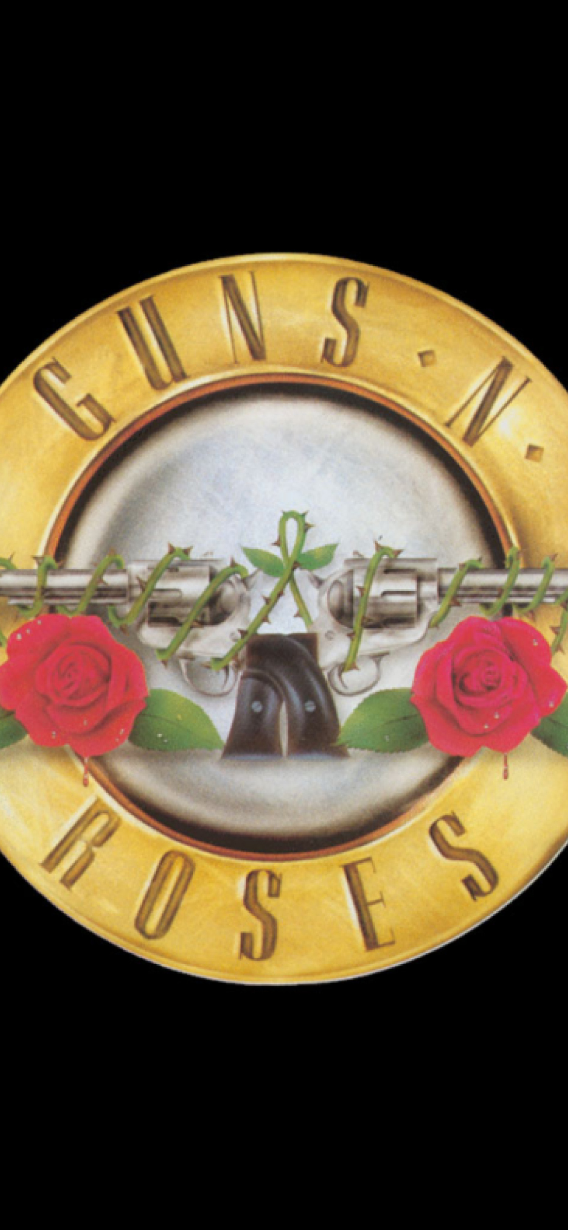 Sfondi Guns N Roses Logo 1170x2532