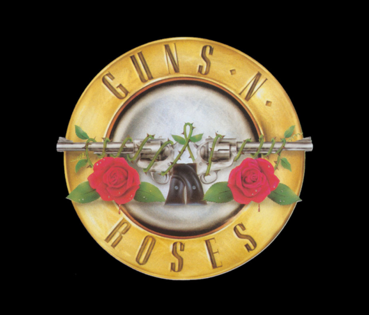 Fondo de pantalla Guns N Roses Logo 1200x1024