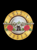 Fondo de pantalla Guns N Roses Logo 132x176