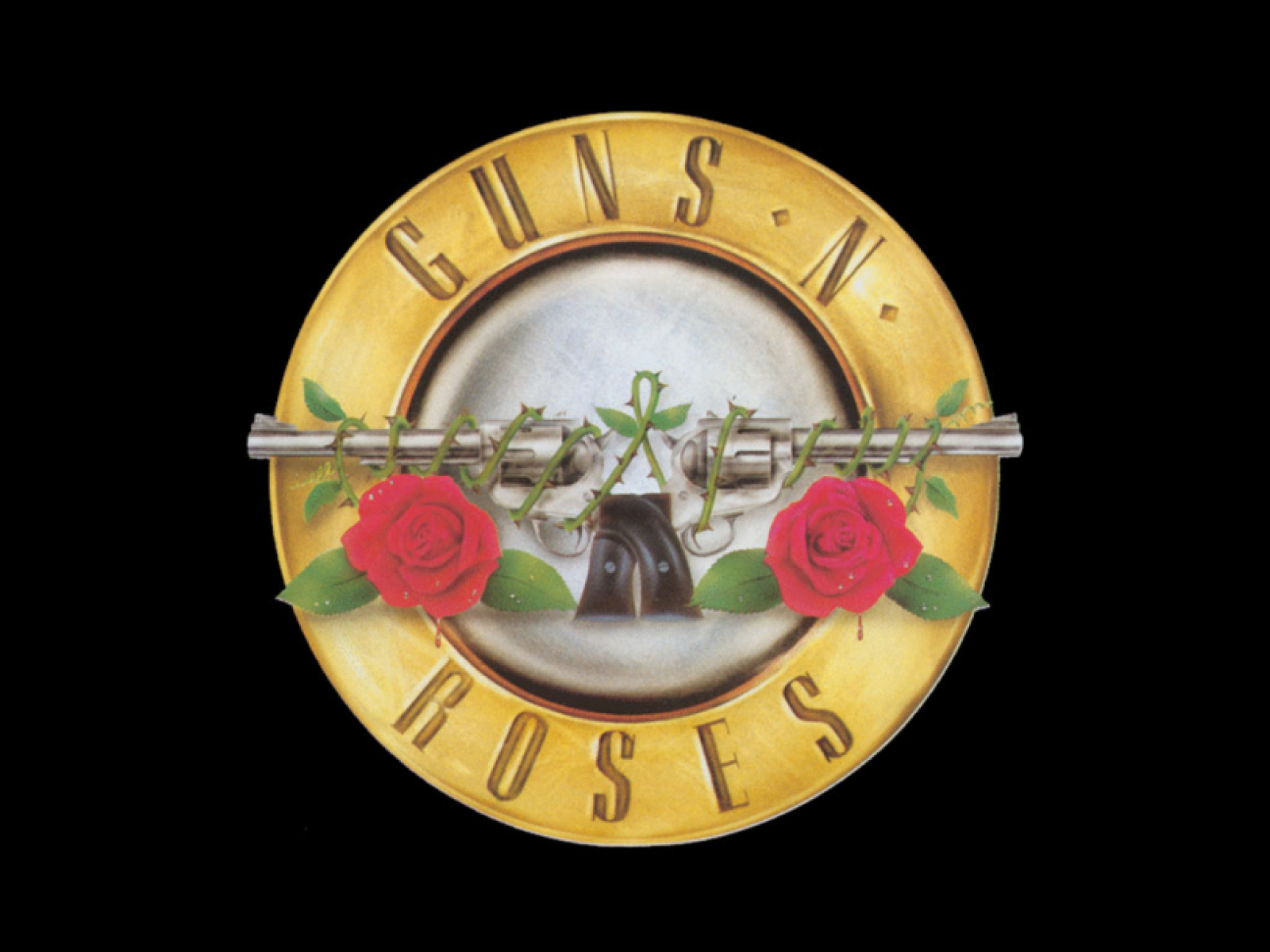 Guns N Roses Logo screenshot #1 1600x1200