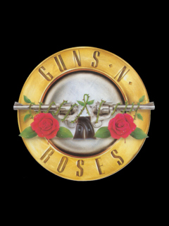 Das Guns N Roses Logo Wallpaper 240x320