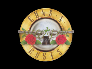 Fondo de pantalla Guns N Roses Logo 320x240