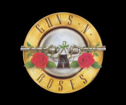 Guns N Roses Logo wallpaper 480x400