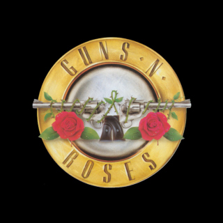 Kostenloses Guns N Roses Logo Wallpaper für iPad 3