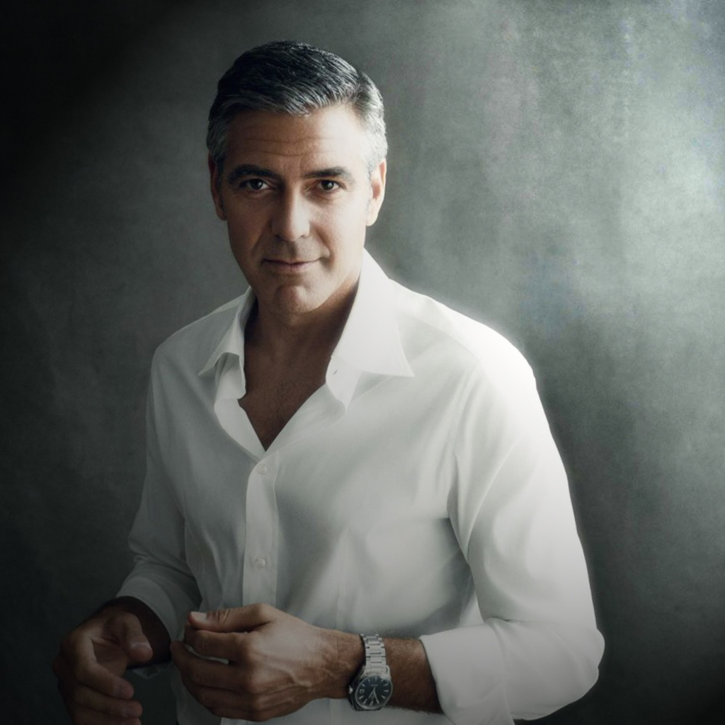 Fondo de pantalla George Clooney 1024x1024