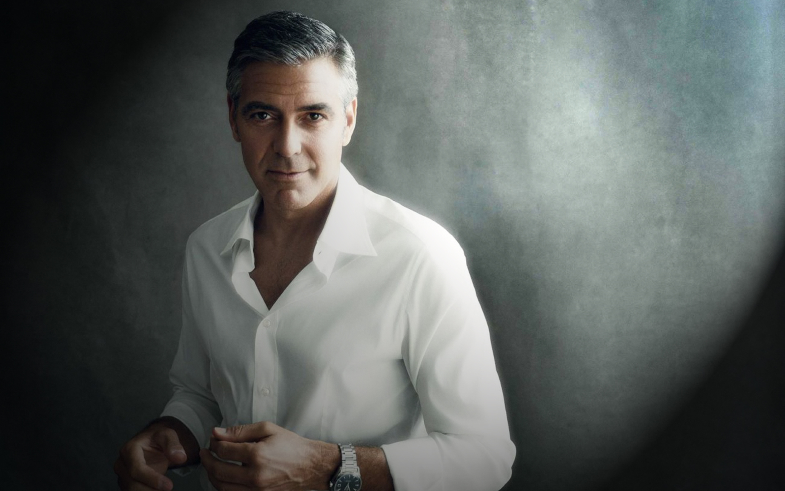 Fondo de pantalla George Clooney 2560x1600