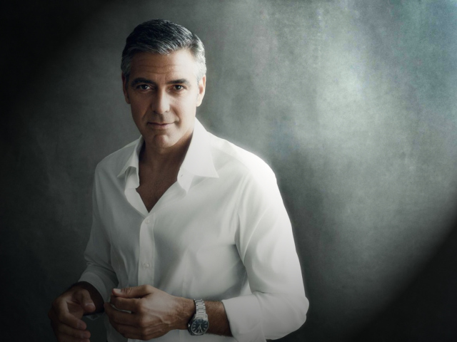 Fondo de pantalla George Clooney 640x480