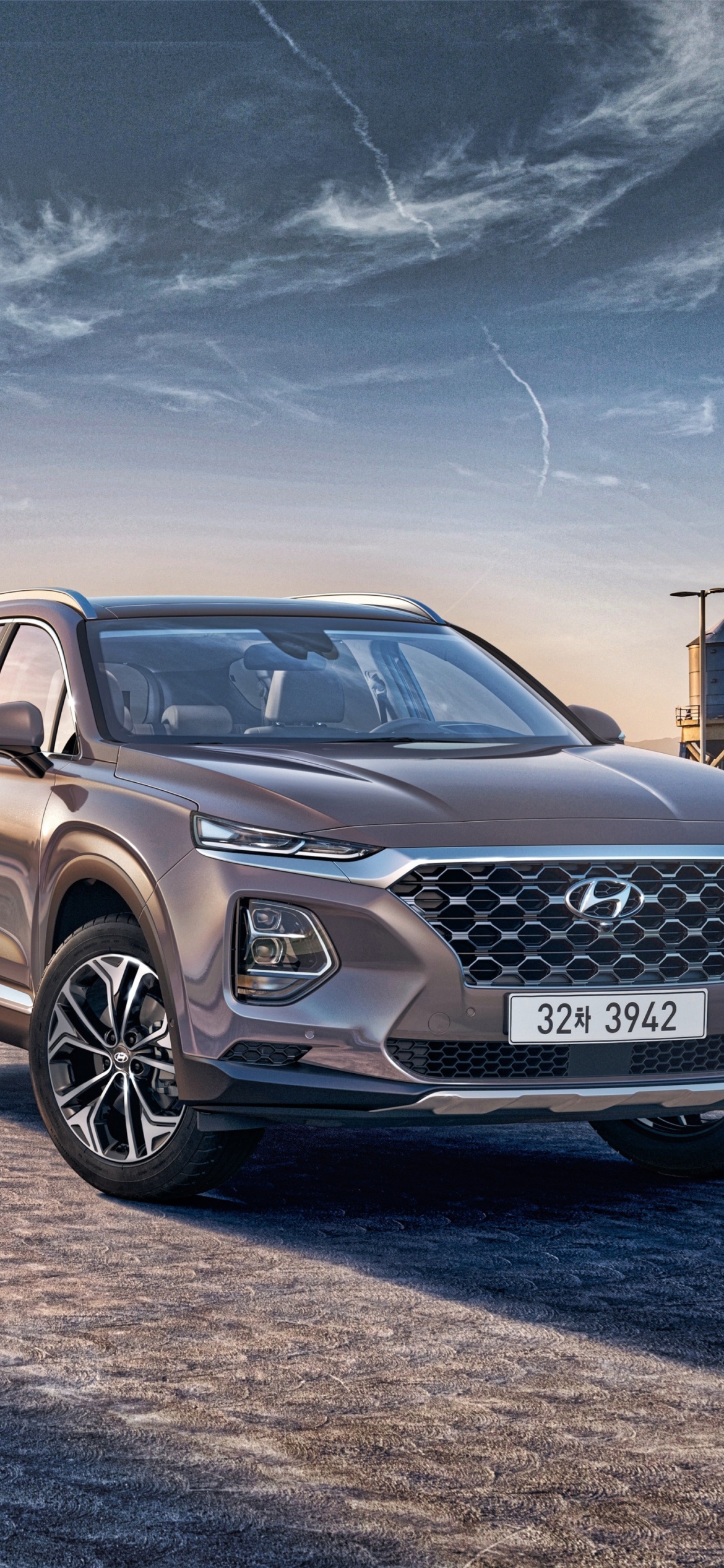 Hyundai Santa Fe wallpaper 1170x2532