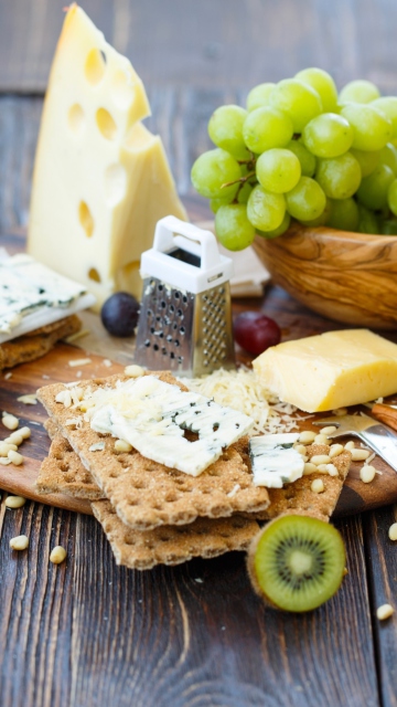 Cheese And Buscuits Ideal Combination wallpaper 360x640