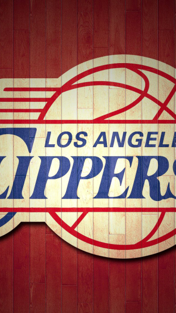 Das Los Angeles Clippers Logo Wallpaper 360x640