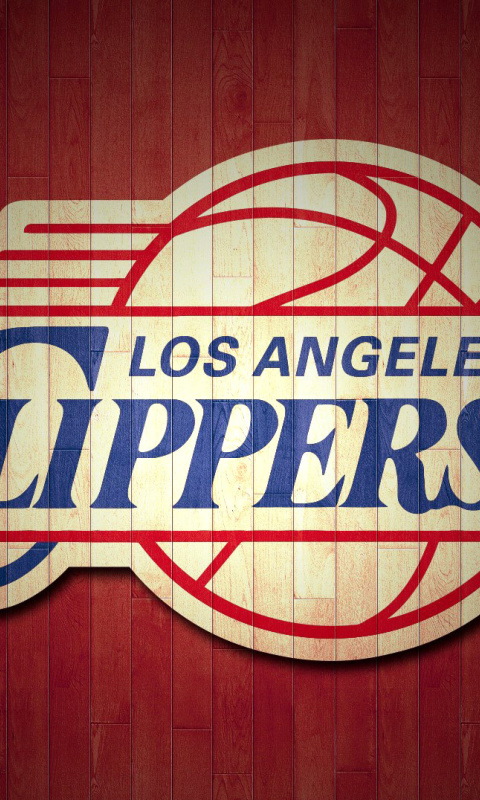 Fondo de pantalla Los Angeles Clippers Logo 480x800