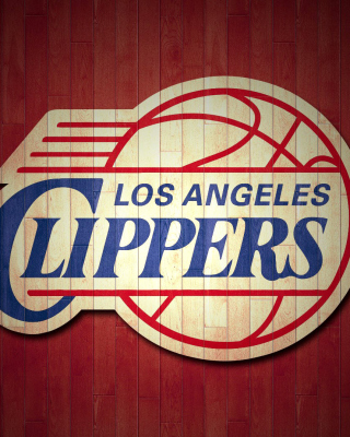 Kostenloses Los Angeles Clippers Logo Wallpaper für Nokia Asha 308