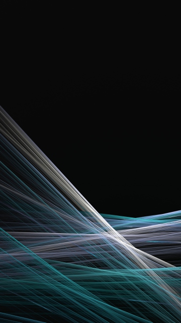 Das LG G3 Abstract Strings Wallpaper 360x640