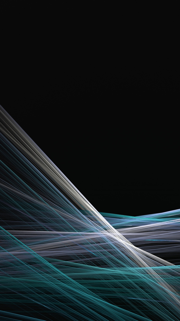 LG G3 Abstract Strings wallpaper 750x1334