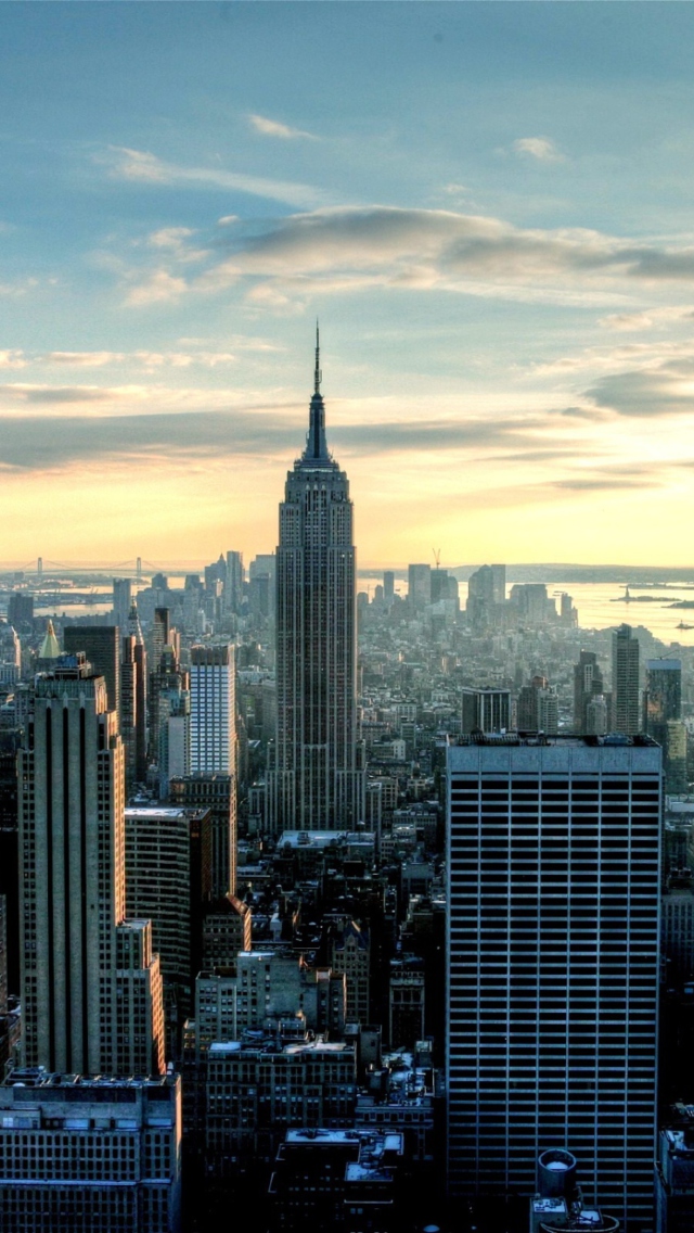 Das Empire State City Wallpaper 640x1136