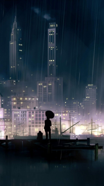 Rainy City screenshot #1 360x640