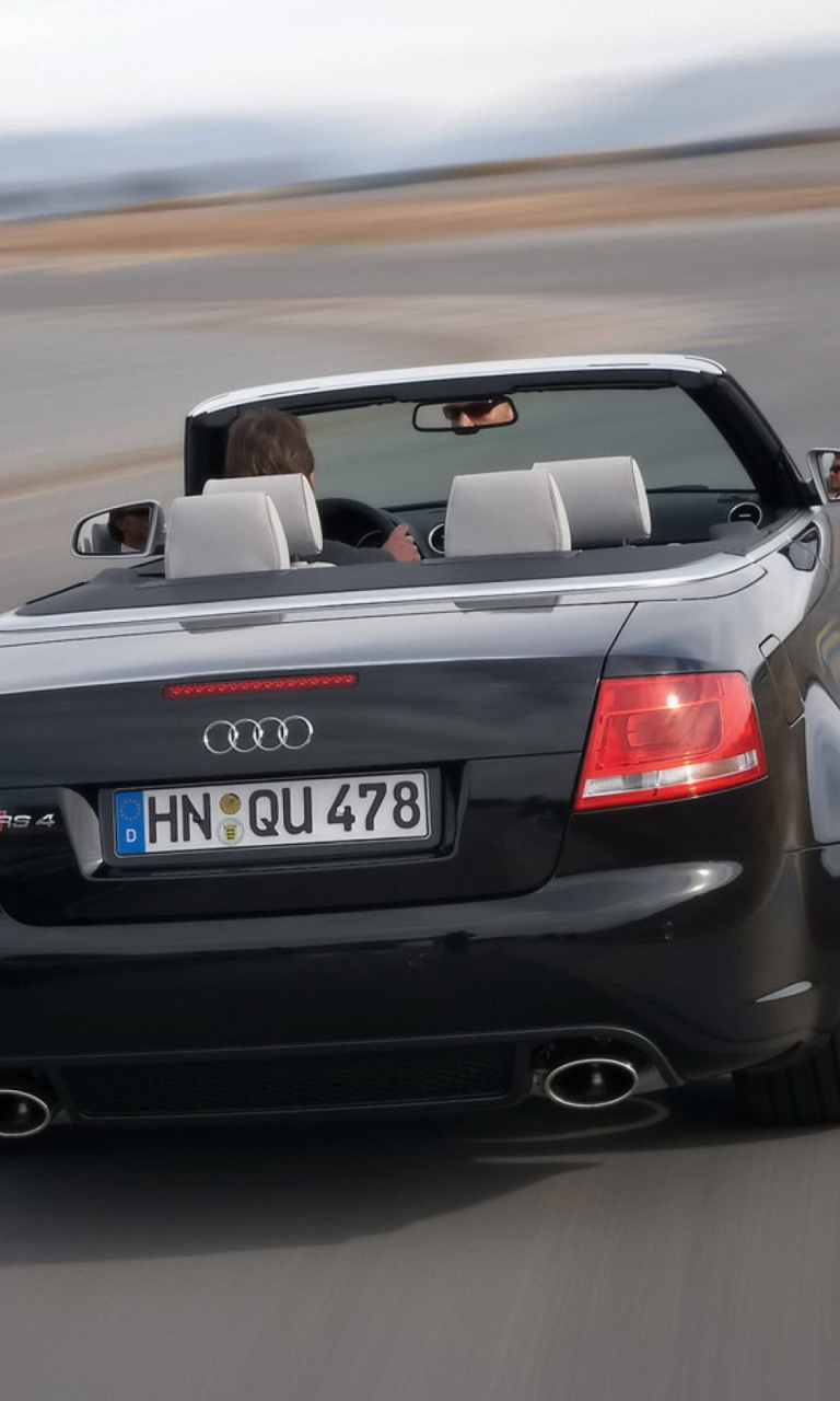 Audi RS4 Rear Road screenshot #1 768x1280