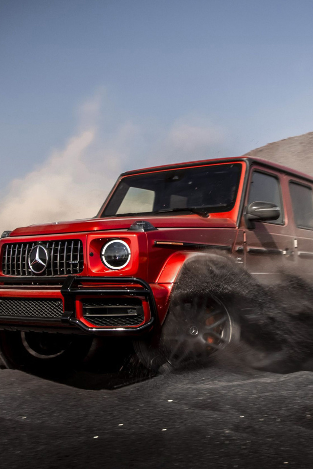 Sfondi 2019 Mercedes AMG G63 640x960