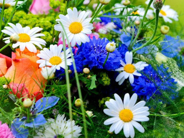 Screenshot №1 pro téma Flower Bouquet 640x480