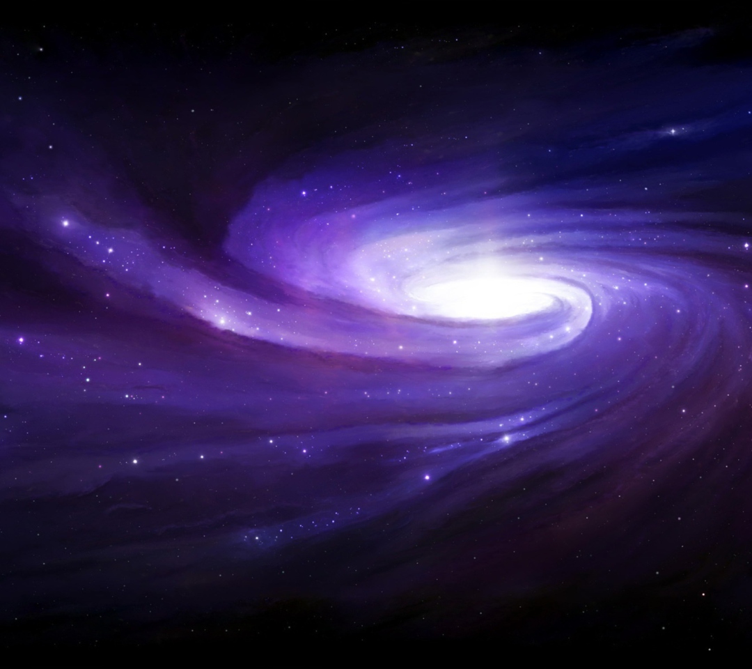 Das Violet Nebula Wallpaper 1080x960