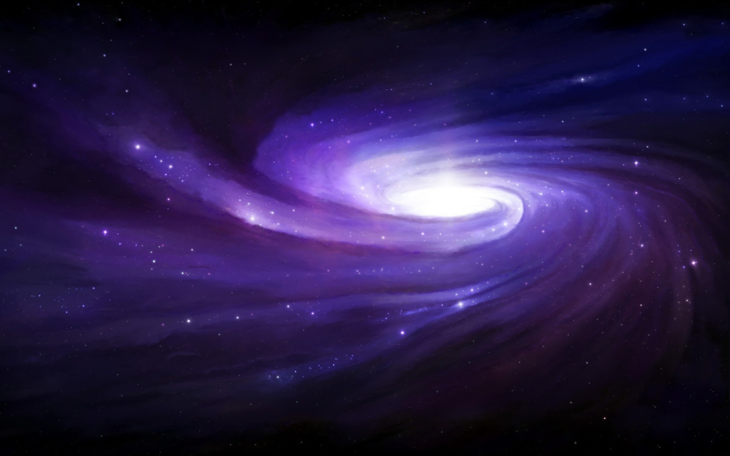 Violet Nebula wallpaper 2560x1600