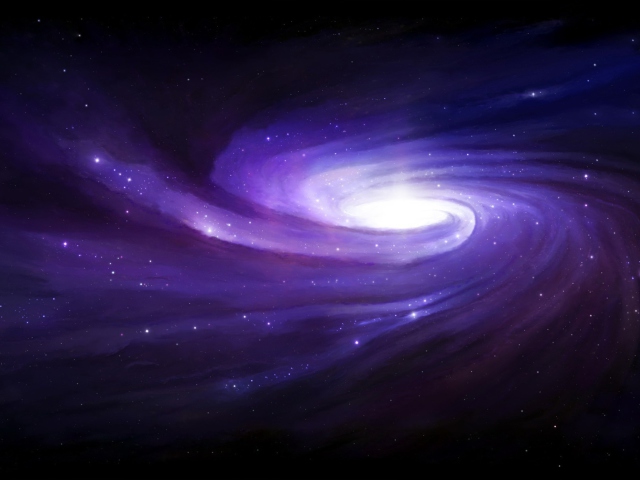 Violet Nebula wallpaper 640x480