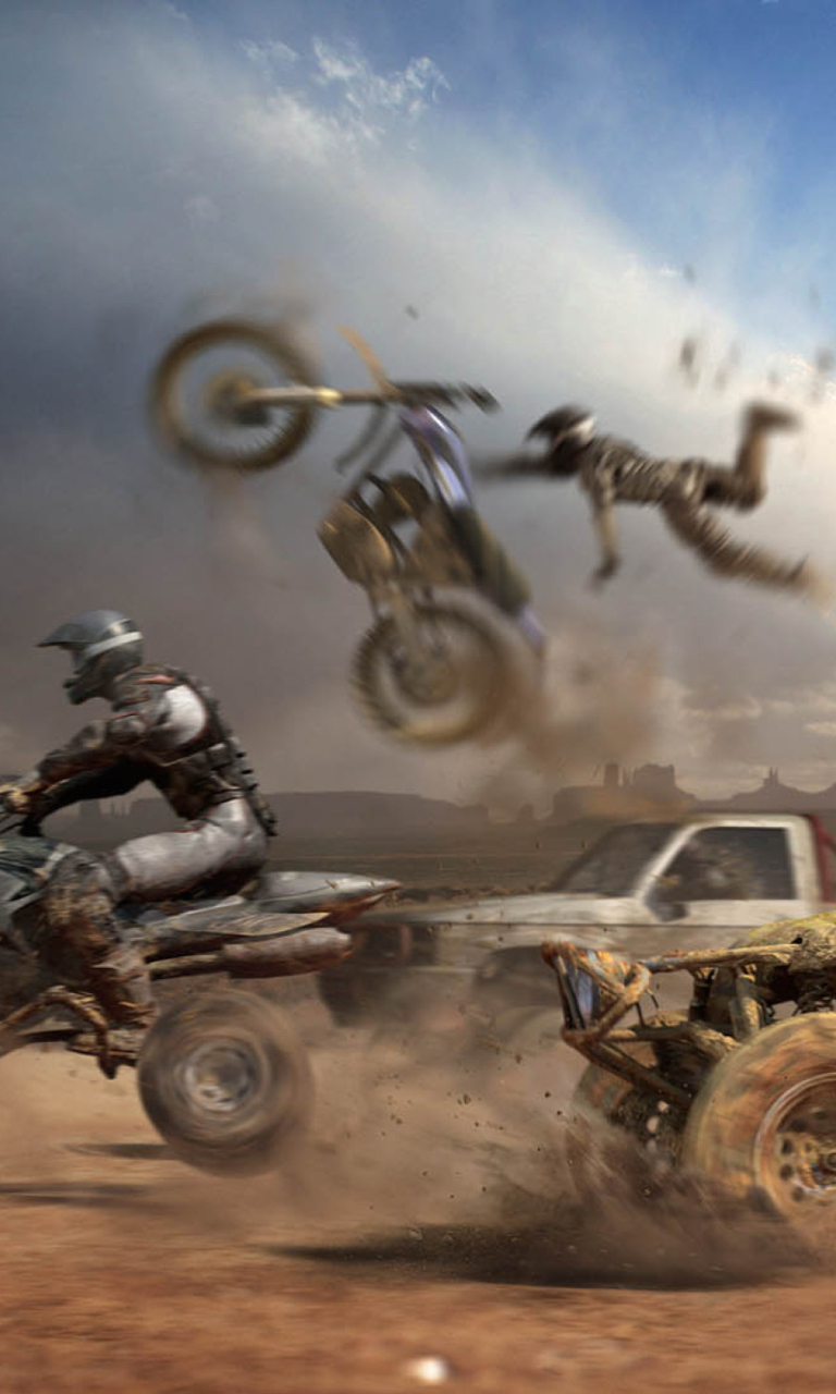 MotorStorm wallpaper 768x1280