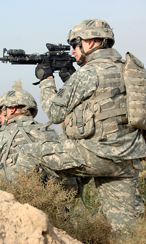 Us Army wallpaper 480x800